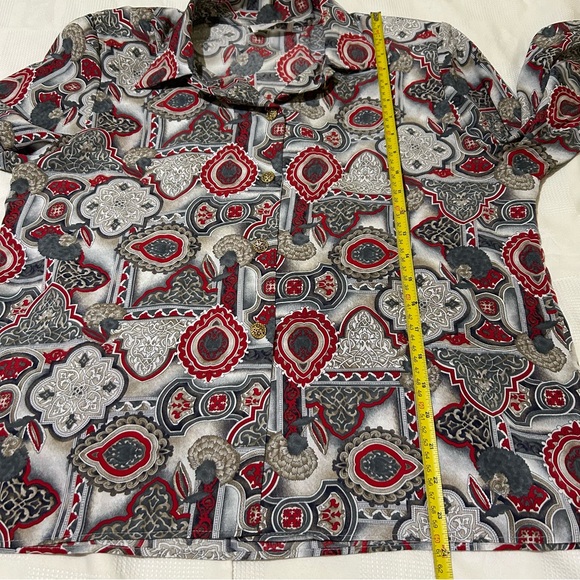 Vintage long sleeved button up blouse. Select by Elite. - Picture 6 of 6